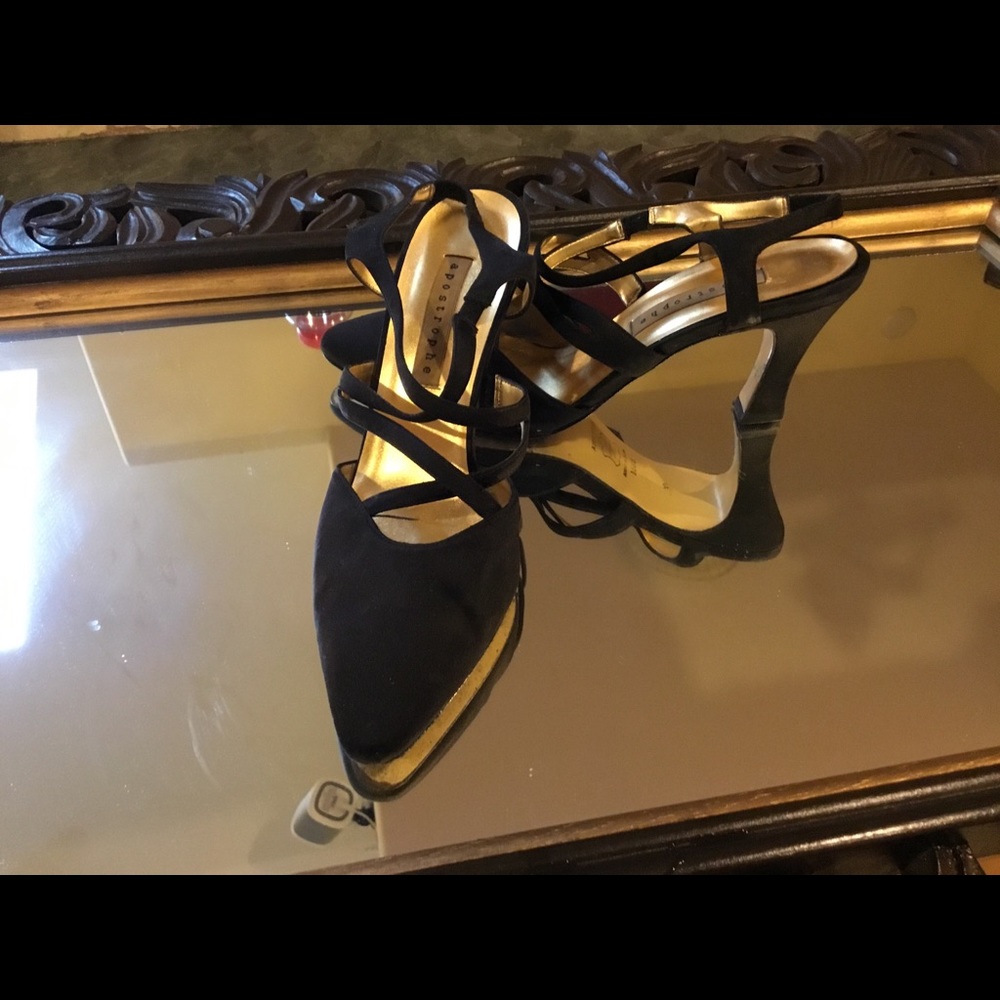 Pump pointed Velvet shoes